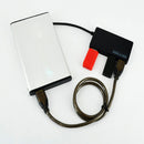 USB 3.0 4 Port USB Hub Splitters Adapter Ultra Speed For PC Computer Mouse
