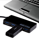 USB 3.0 4 Port USB Hub Splitters Adapter Ultra Speed For PC Computer Mouse