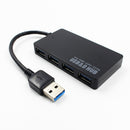 USB 3.0 4 Port USB Hub Splitters Adapter Ultra Speed For PC Computer Mouse