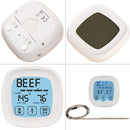 Electronic Food Meat Thermometer Timers Oven Cake Sugar Milk Drink Thermometer