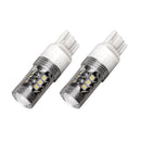 1 PC 6000K White 7443 High Power 80W Tail Brake Standby Reverse LED Light New