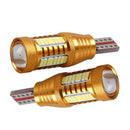T15  4014 32SMD CLEAR Stop Brake Reversing Tail Fog Rear Car Light Bulbs
