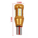 T15  4014 32SMD CLEAR Stop Brake Reversing Tail Fog Rear Car Light Bulbs