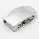 PC/Laptop/CCTV VGA to TV AV RCA S-Video Converter Adapter Composite Hot 1 set