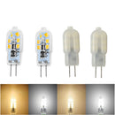 ledg4 LED Light Bulb Lamp 2W 120Lm white 12 SMD clear cover 220-240V