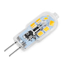 ledg4 LED Light Bulb Lamp 2W 120Lm white 12 SMD clear cover 220-240V Best 1x
