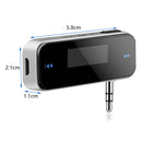 Wireless Music To Car Radio FM Transmitter for 3.5mm Phone MP3 Computers