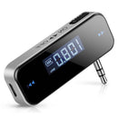 Car Wireless FM Transmitter 3.5 AUX Smart Phone Modulator Auto Handsfree Call