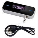 Wireless Music to Car Radio FM Transmitter for 3.5mm Phones MP3 Computer