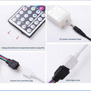 Universal RGB LED Strip Lights 5V-24V 6A 24 Key Monochrome IR Lamps Controller