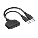 SATA Extension Cable Hard Drive Adapter Converter USB 3.0 to 2.5 Best 1x