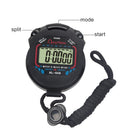Portable LCD Digital Stopwatch Professional Waterproof Handheld Stopwatch  teyp