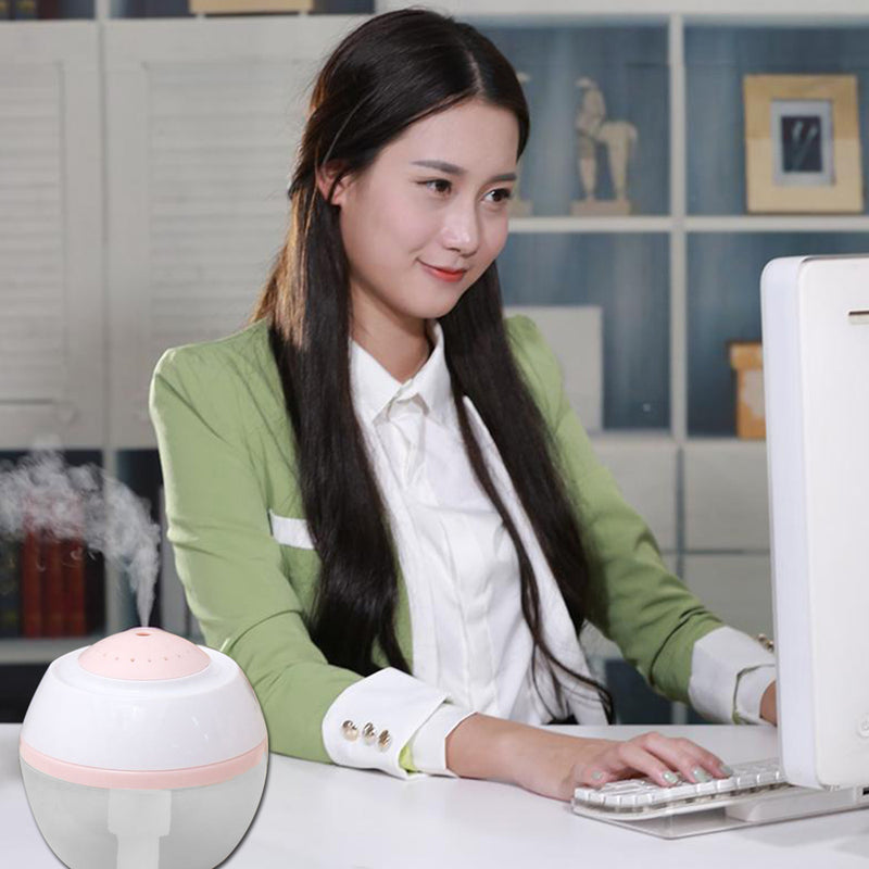 Practical Mini Home LED Night Light USB Humidifier Purifier Atomizer Air New 1x