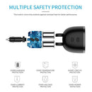 12-24V Car Cigarette Lighter Socket Splitters LED Dual USB Charger Adapter Hot 1