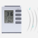 Multifunction Pens Holder Alarm Clock With Calendar Clock Temperature Display