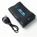 1080P HDMI to SCART Composite Video Scaler Converter Audio Adapter Best 1set
