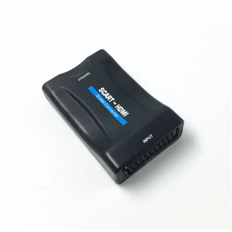 1080P HDMI to SCART Composite Video Scaler Converter Audio Adapter Best 1set