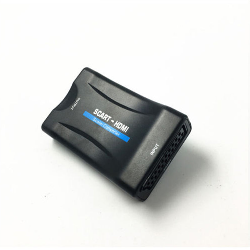 1080P HDMI to SCART Composite Video Scaler Converter Audio Adapter Best 1set