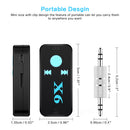 New For Car Speaker Fast X6 Wireless Bluetooth USB Receiver 3.5mm Audio Jack Hot