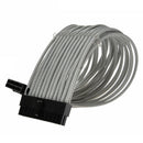 New 30cm 24Pin Power Adapter Extension Cord Computer Gray Best 1x