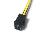 18AWG Dual Mini 6-Pin To 8-Pin Male PCI-E Power Cord For Video Cards New 1x