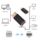 New 4K Display Port to HDMI Male Female Adapter Converter DisplayPort DP Best