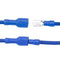 100 Pcs 22-16AWG Insulated Piggy Back Splice Crimp Electrical Terminal Block New