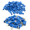 100 Pcs 22-16AWG Insulated Piggy Back Splice Crimp Electrical Terminal Block New
