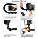 1x Shape Video Handle Steadicam Stabilizer Grip for DSLR Camera Camcord Hot