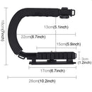 1x Shape Video Handle Steadicam Stabilizer Grip for DSLR Camera Camcord Hot