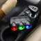 3 Way Triple Car Cigarette Lighter Socket Splitter LED Light+2 USB DC 12V New 1x