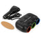 3 Way Triple Car Cigarette Lighter Socket Splitter LED Light+2 USB DC 12V New 1x