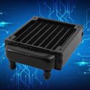 1 x  Aluminum Computer Radiator Water Cooling Cooler Fans for CPU Heatsink New