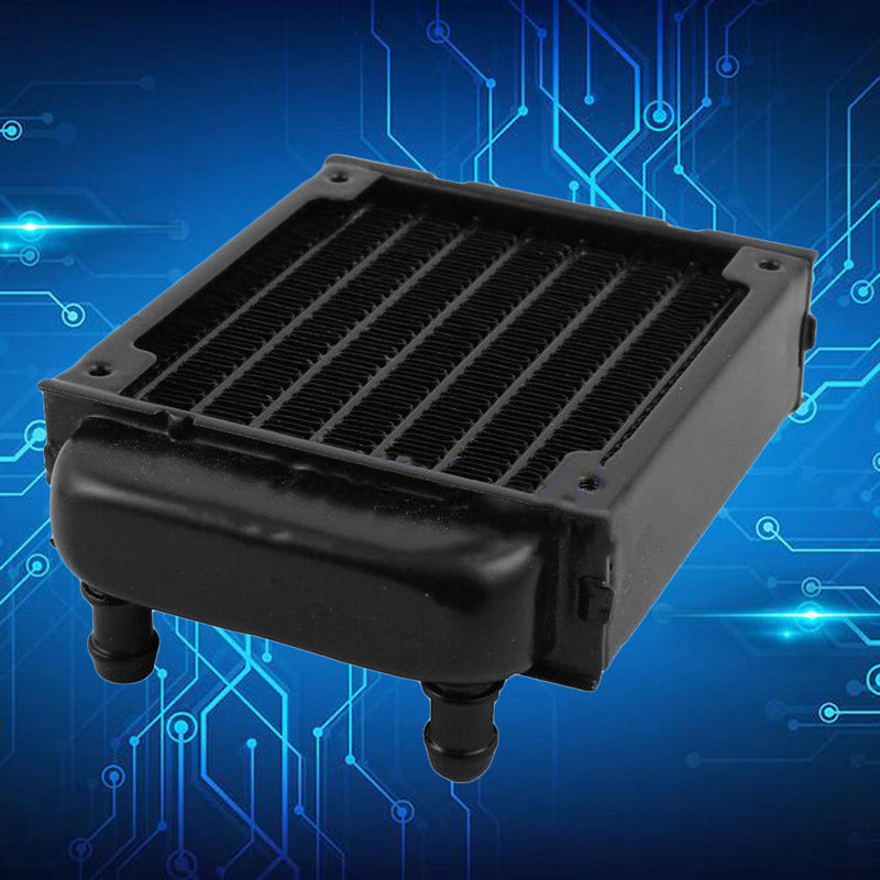 1 x  Aluminum Computer Radiator Water Cooling Cooler Fans for CPU Heatsink New