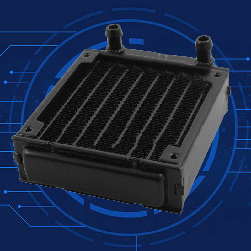 1 x  Aluminum Computer Radiator Water Cooling Cooler Fans for CPU Heatsink New