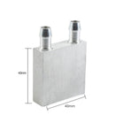 Aluminium Computer Water Cooling Heatsink Block Waterblock Liquid Cooler New 1x