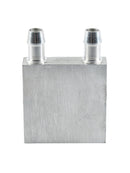 Aluminium Computer Water Cooling Heatsink Block Waterblock Liquid Cooler New 1x