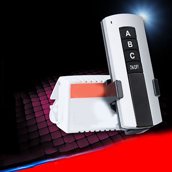 1/2/3 Ways ON/OFF 220~240V Wireless Receiver Lamp Light Remote Control Switch