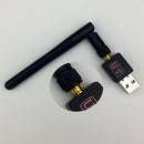 150Mbps High Speed USB Wireless LAN Adapter Long Range 2dBi Antenna New 1set