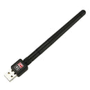 150Mbps High Speed USB Wireless LAN Adapter Long Range 2dBi Antenna New 1set