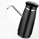 New Bottle Water Pump Dispenser Automatic Drinking Black ABS Shell Stainless Hot