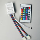 24 Key IR Remote Controller 12V 5050 3528 RGB LED Light Strip Colour Best 1x
