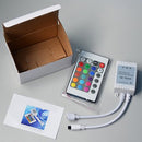 24 Key IR Remote Controller 12V 5050 3528 RGB LED Light Strip Colour Best 1x
