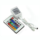 24 Key IR Remote Controller 12V 5050 3528 RGB LED Light Strip Colour Best 1x