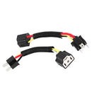 2 PCS H4 To H13 Adapter Headlight Conversion Cable Fit For Car Ford Dod Best