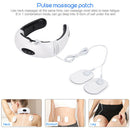 Electric Pulse Back Neck Massager Far Infrared Heating Pain Relaxation Relief
