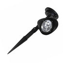 1x 4 LED Solar Spot Light Outdoor Garden Lawn Landscape LED Spotlight Path Hot