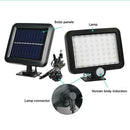 56 LED Solar Motion Sensor Light Outdoor Garden Security Path Lamp 1 Piece