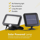 56 LED Solar Motion Sensor Light Outdoor Garden Security Path Lamp 1 Piece