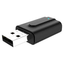 2 in 1 USB Bluetooth 5.0 Transmitter Receiver Audio Music Adapter+3.5mm New 1set